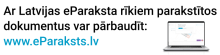 Latvijā parakstītos dokumentus var pārbaudīt