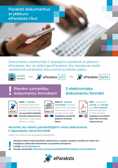 eParaksta dokumentu formāti
