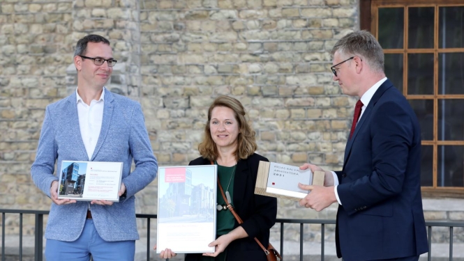 Gada balva Rīgas arhitektūrā piešķirta jaunajam Origo tirdzniecības un biroju kompleksam