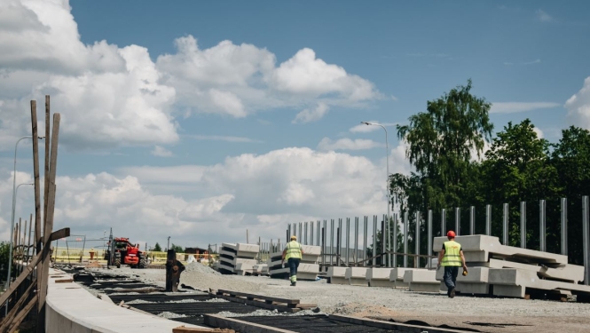 Austrumu maģistrāles būvniecība