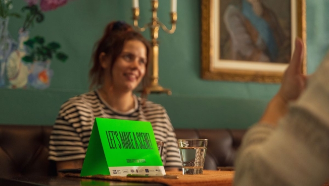 Vebināra dalīdzniece