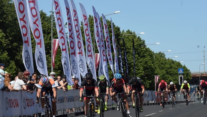 Fotogrāfija no Rīgas velomaratona