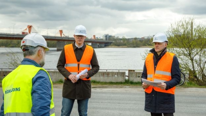 Rīgas domes vadības tiekas ar Rīgas ūdens pārstāvjiem