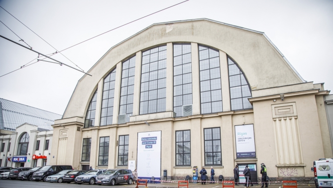 Masu vakcinācijas punkts Centrāltirgū