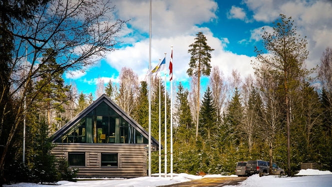 Rīgas Meži "Zaļās klases"namiņš