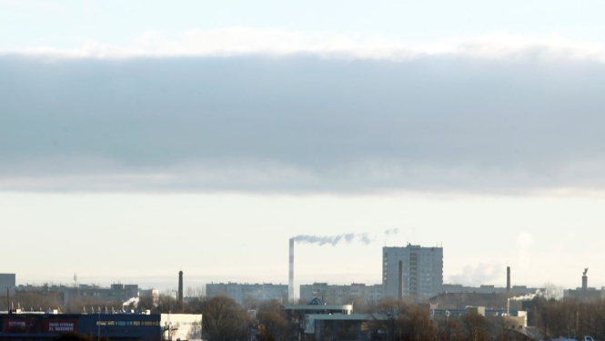 Rīgas skats ar skursteņiem