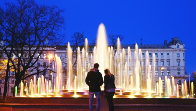 Strūklaka pie Kongresu nama