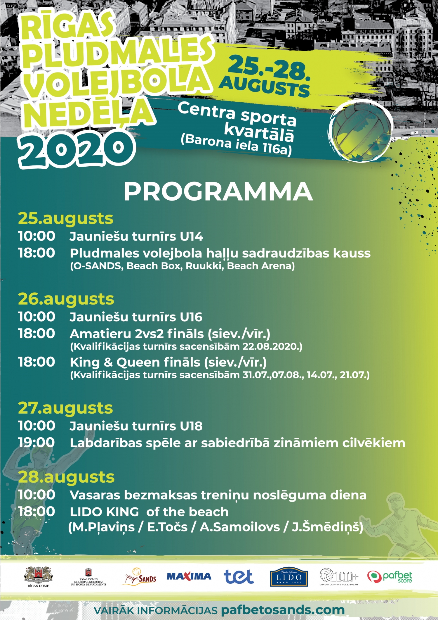 Rīgas pludmales volejbola programma