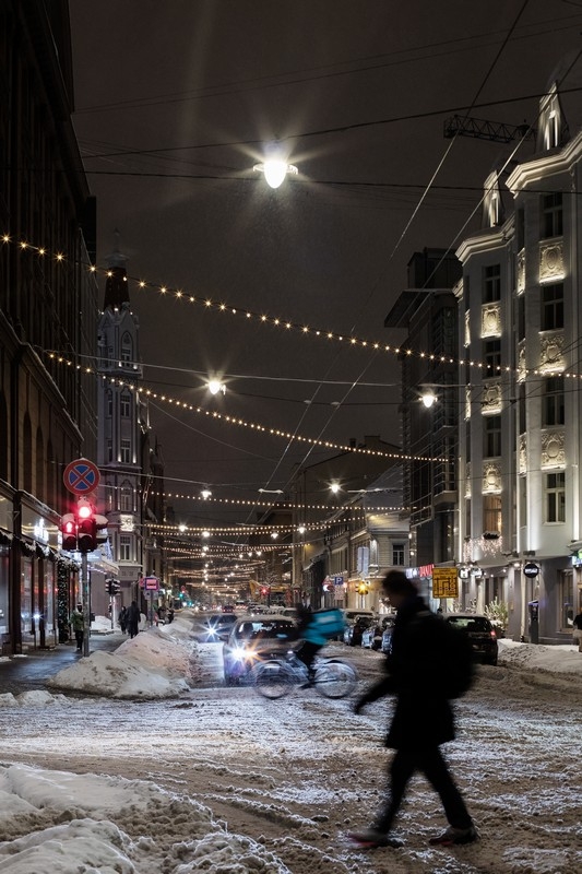 Tērbatas ielas apgaismojums