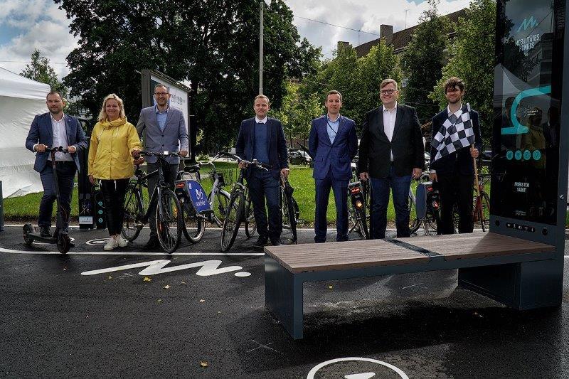 Atklāj mobilitātes punktu