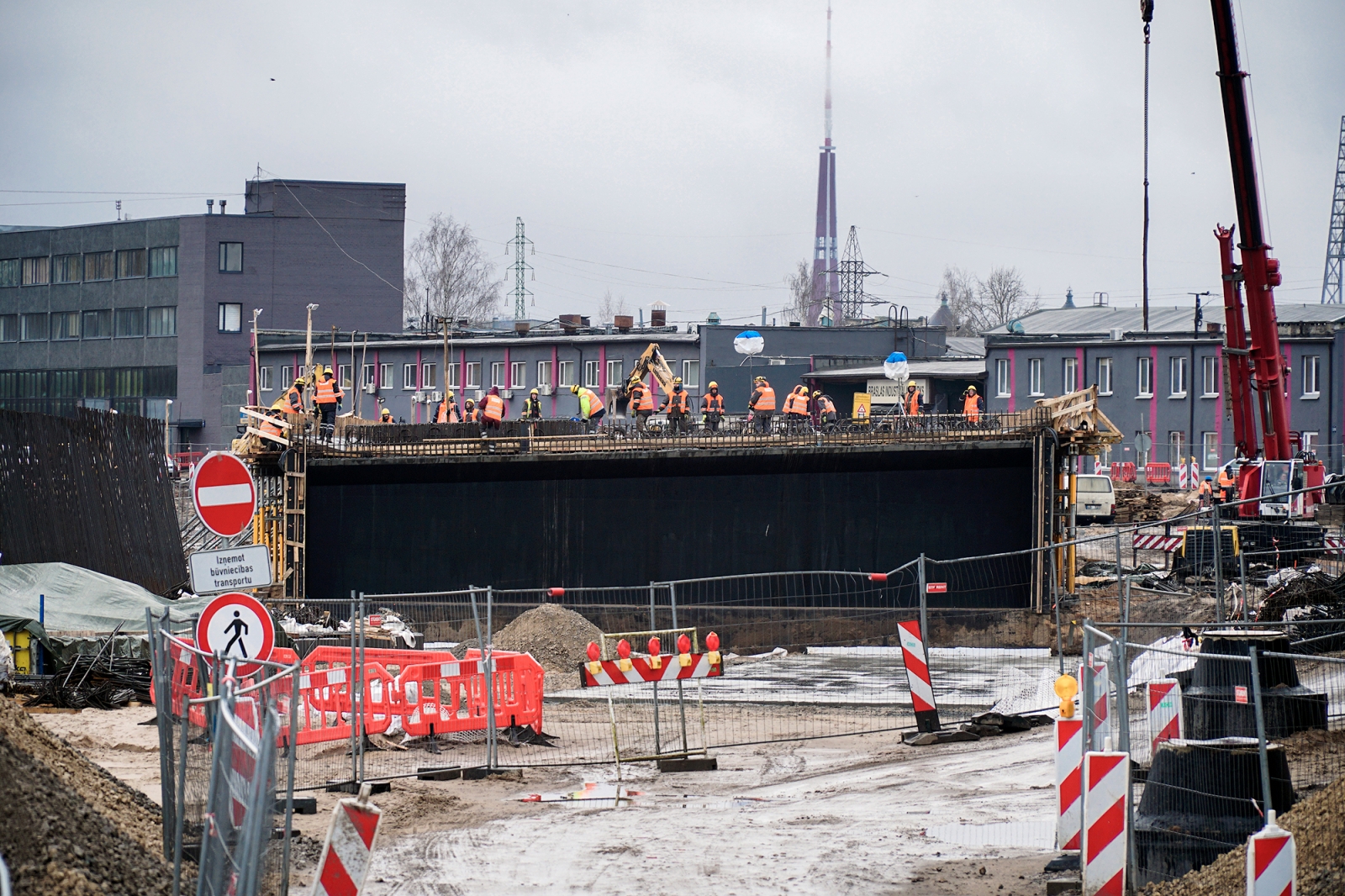 Austruma maģistrāles būvniecība