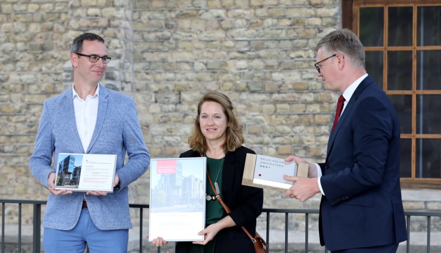 Gada balva Rīgas arhitektūrā piešķirta jaunajam Origo tirdzniecības un biroju kompleksam