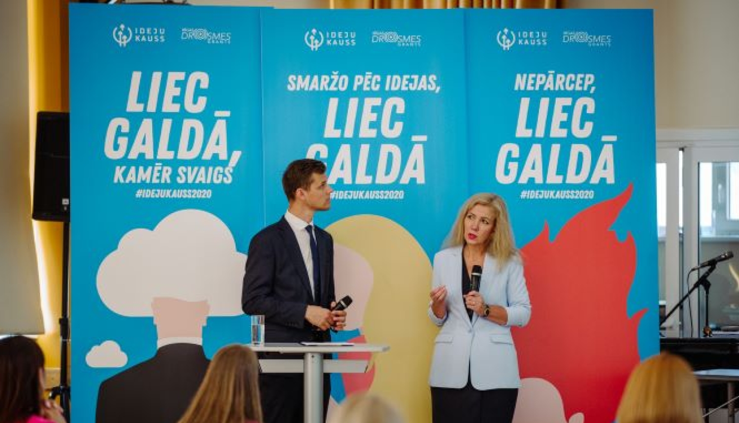 Rīgas drosmes grants atklāšana