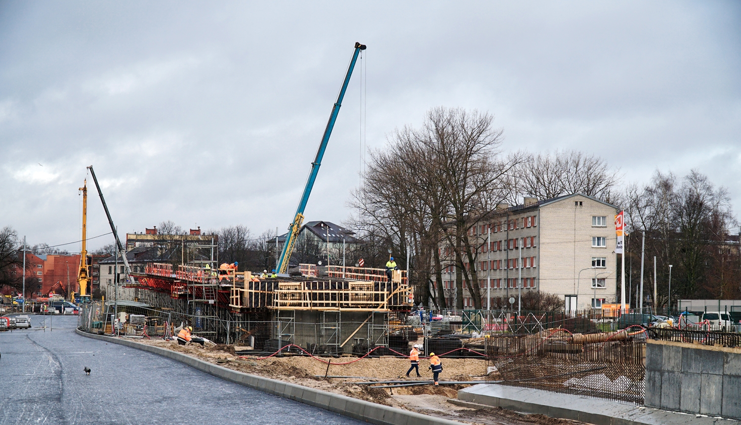 Austruma maģistrāles būvniecība