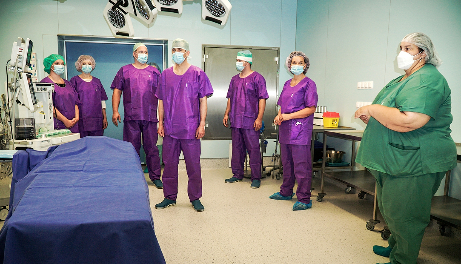 Operāciju zāle Rīgas 1.slimnīcā