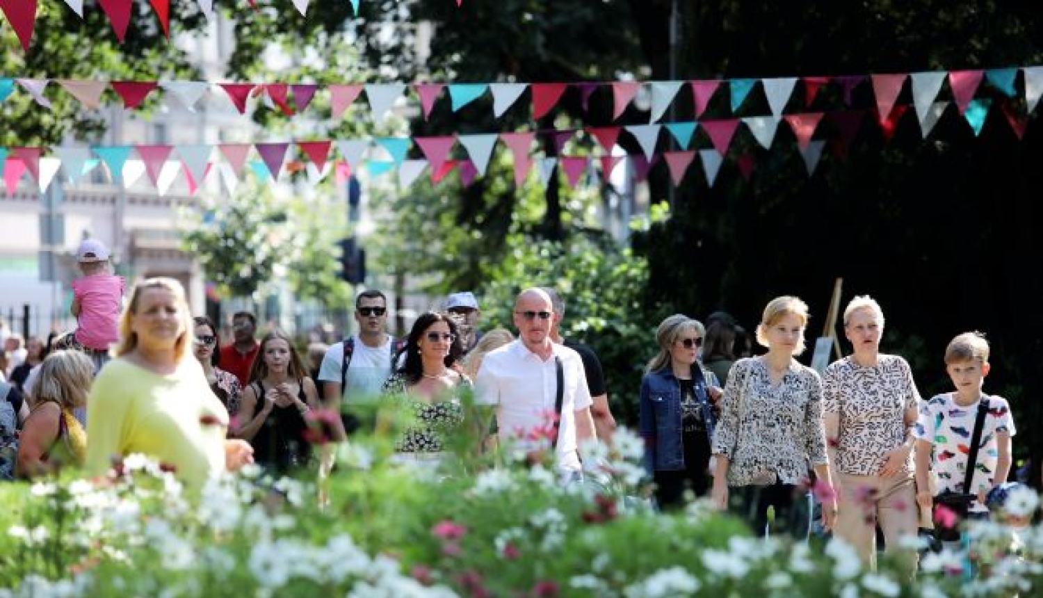 Rīdzinieki svin svētkus