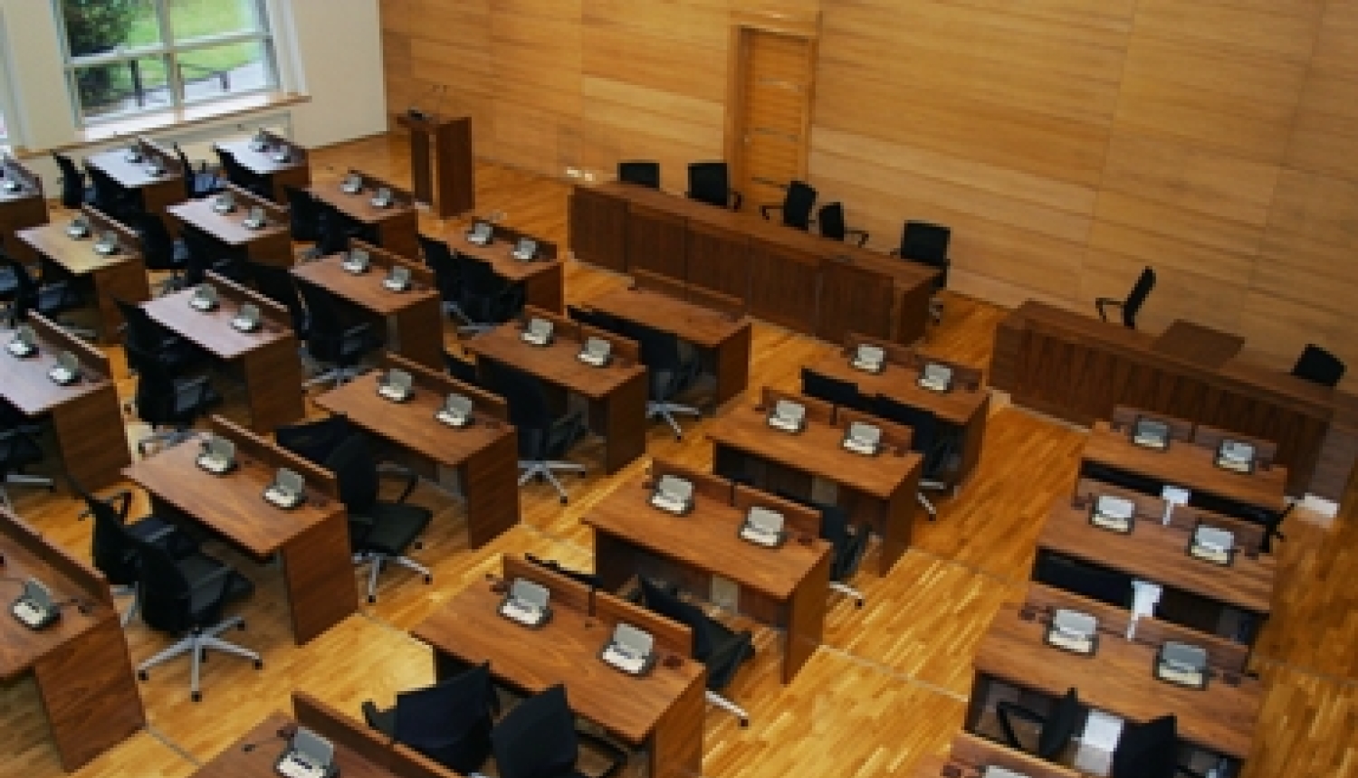 Rīgas domes sēžu zāle