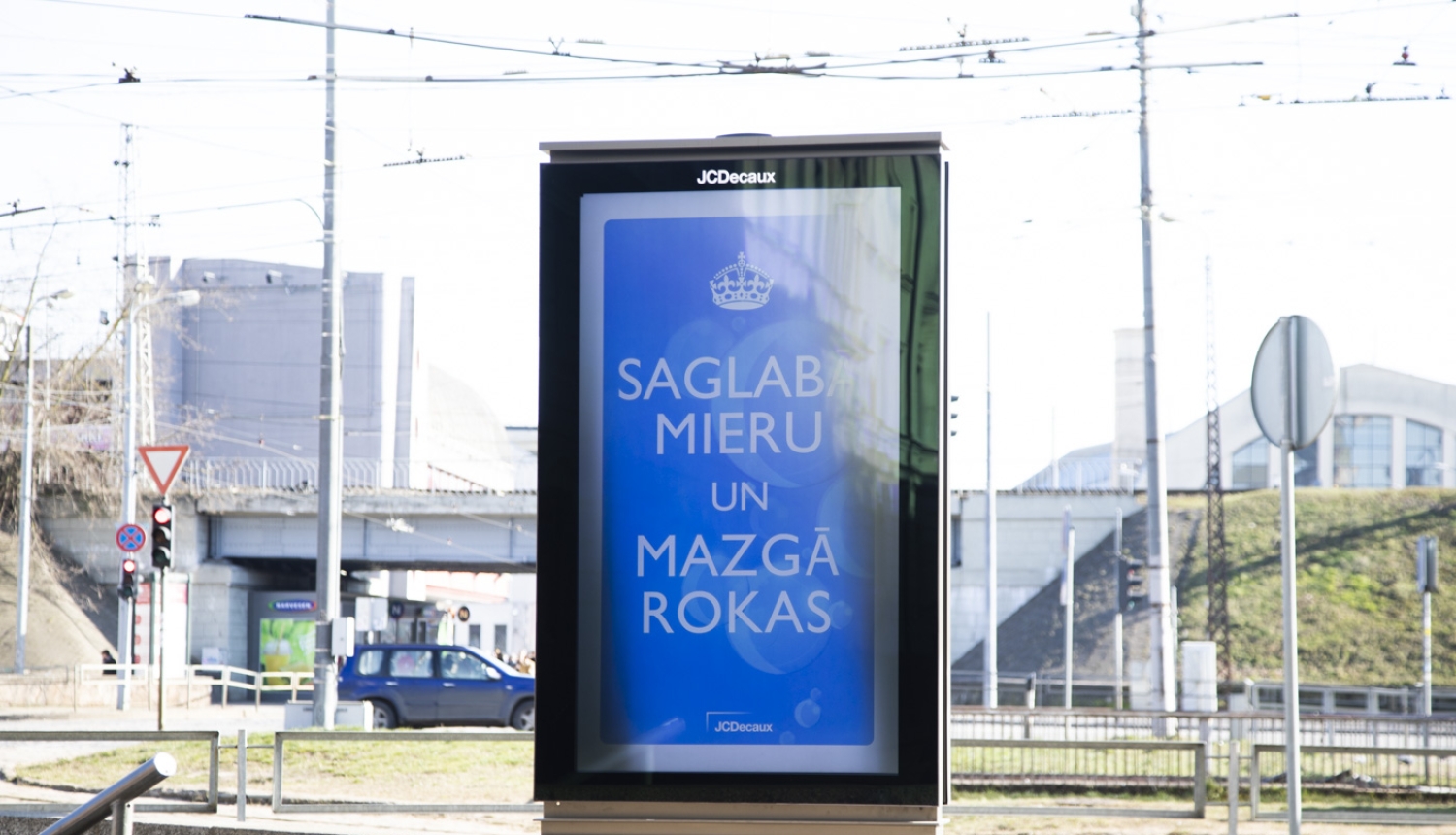 Reklāmas stends pilsētā