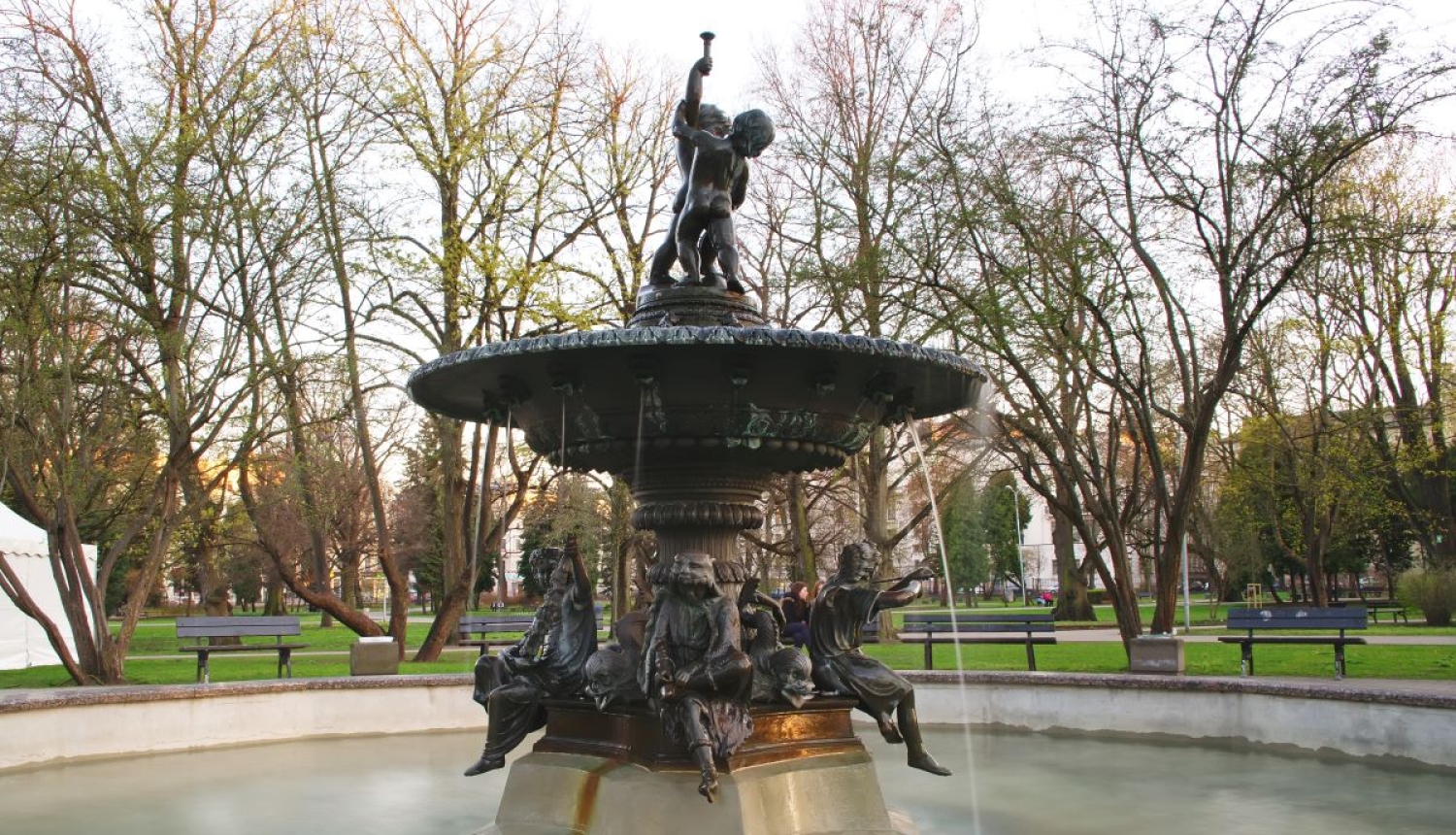 Strūklaka Vērmanes dārzā