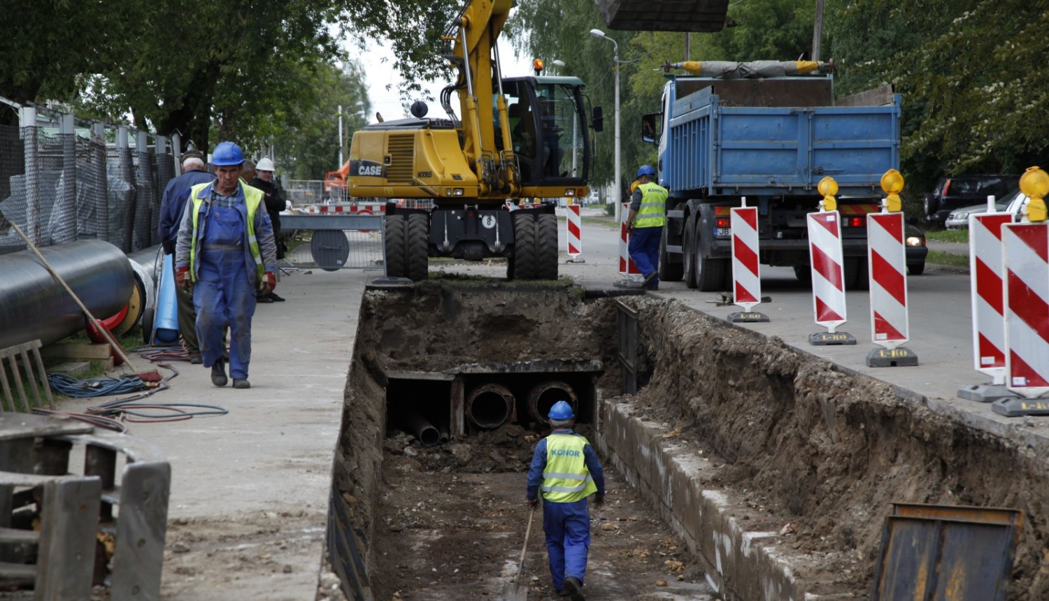 Siltumtīkla remonts