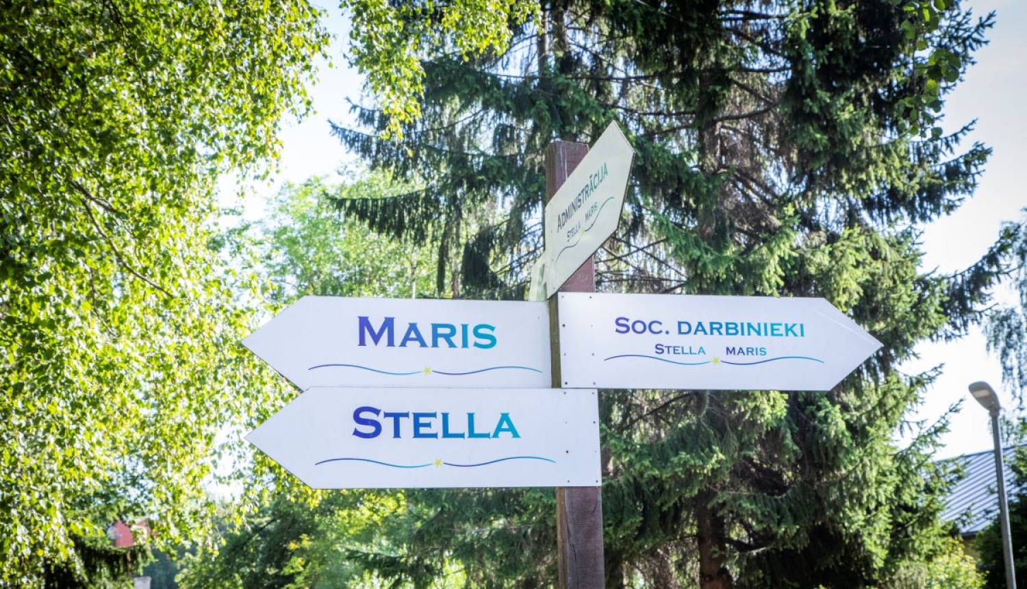 Norādes zīmes uz Stella Maris