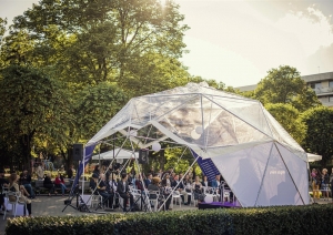 1.diskusija ciklā “Apkaimju sarunas ar Rīgas mēru” 17. augustā Ziedoņdārzā