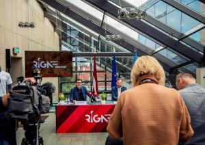 Preses konferencē informē par Rimi Rīgas maratonu