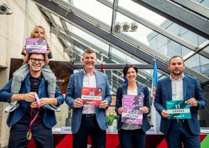 Preses konferencē informē par Rimi Rīgas maratonu