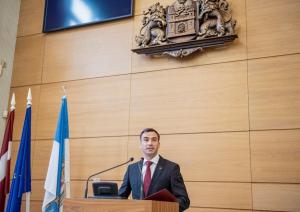 Rīgas domes priekšsēdētājs Mārtiņš Staķis