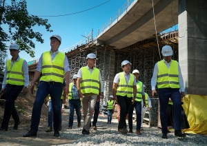 Skultes pārvada būvniecība