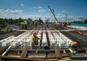 Skultes pārvada būvniecība