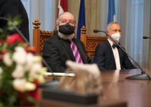 Leo Hiršsons un Jānis Bordāns