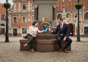 Brīvkrāns pie Rolanda statujas