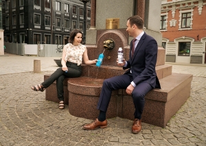 Brīvkrāns pie Rolanda statujas