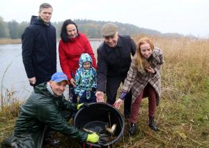 RD Mājokļu un vides komitejas priekšsēdētājs Edmunds Cepurītis, viņa vietniece Selīna Vancāne, RD Mājokļu un vides departamenta direktors Anatolijs Aļeksejenko un Vides pārvaldes priekšnieka p.i.Lana Puntusa