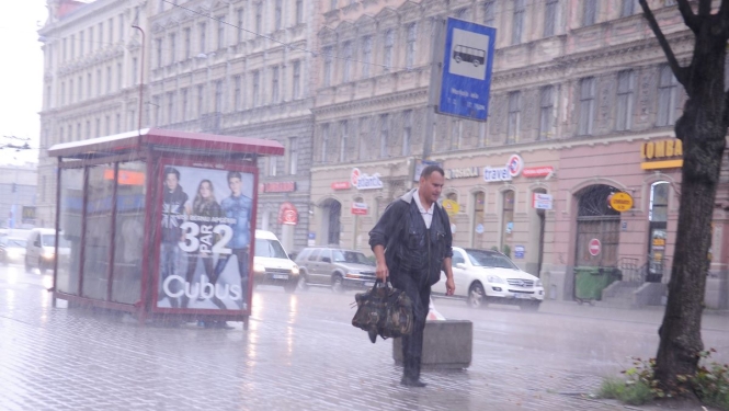 Lietus Rīgā