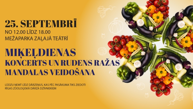 Miķeļdienas pasākuma afiša