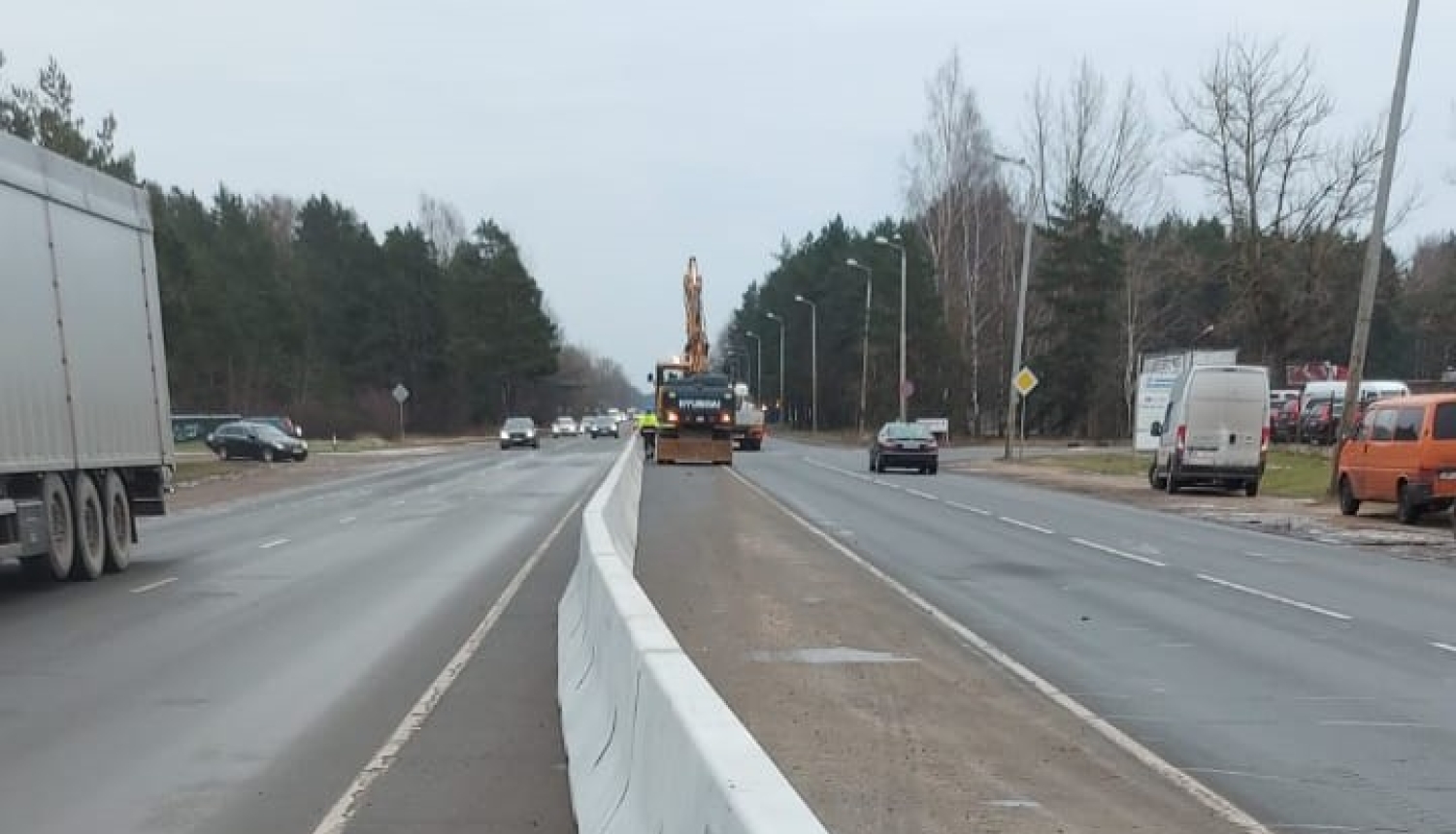 Aizsargbarjera Maskavas ielā