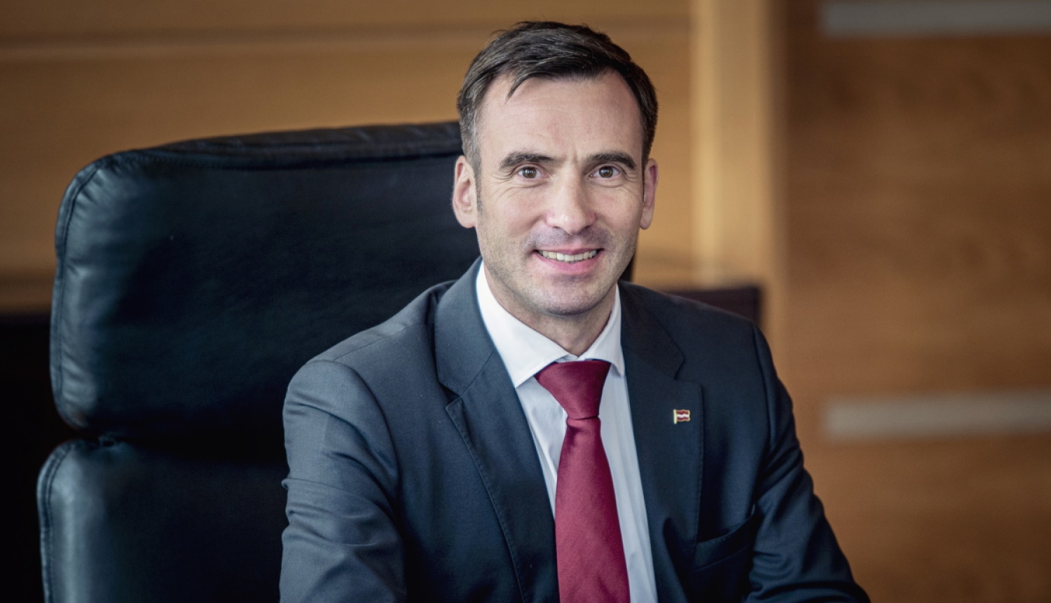 Rīgas domes priekšsēdētājs Mārtiņš Staķis